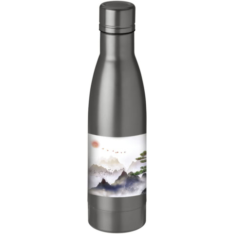Vasa 500 ml Kupfer-Vakuum Isolierflasche mit asiatischem Landschaftsdesign.