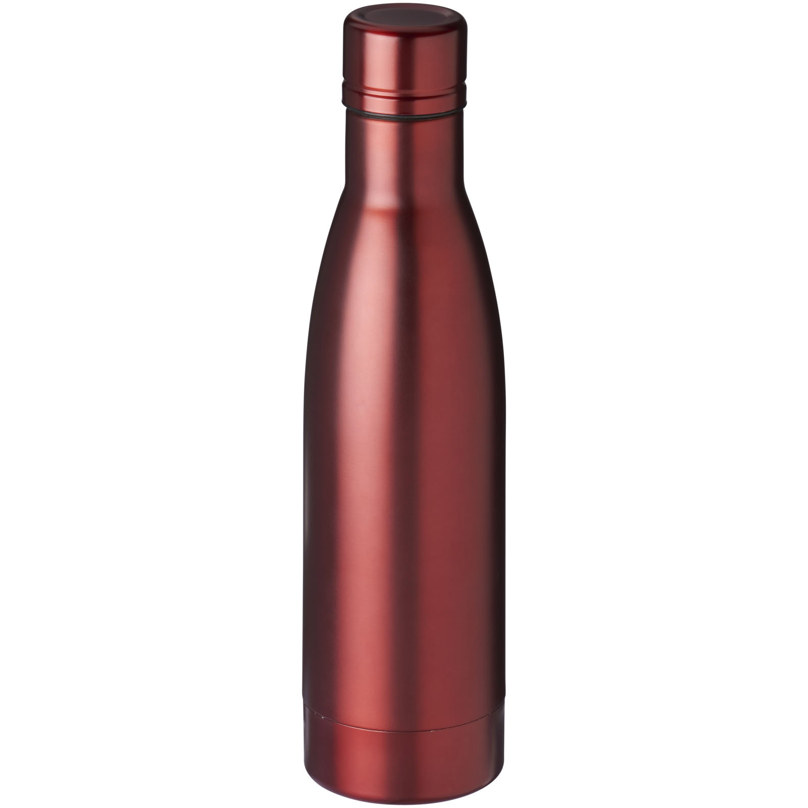Rote Kupfer-Vakuumflasche für Getränke, 500 ml, stilvoll.
