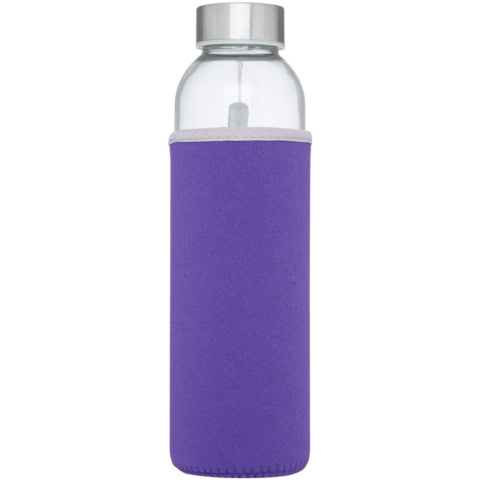 Bodhi 500 ml Glas-Sportflasche - lila - Vorderseite