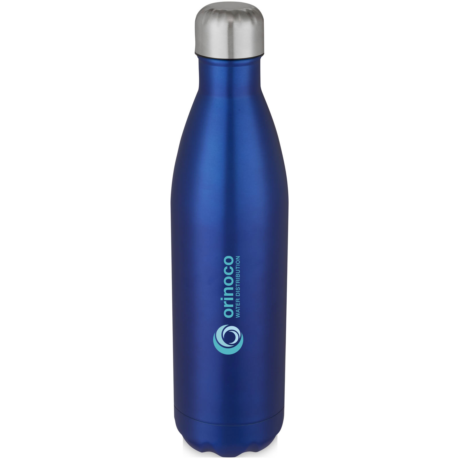 Cove 750 ml vakuumisolierte Edelstahlflasche - blau - Logo 1