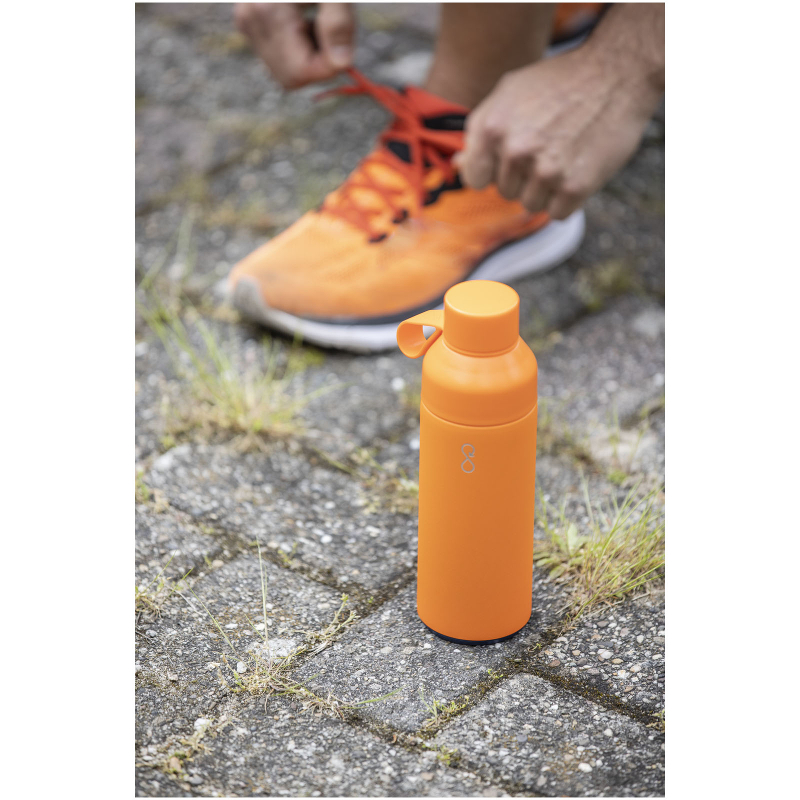 Ocean Bottle 500 ml vakuumisolierte Flasche - sonnenorange - Stimmung 1