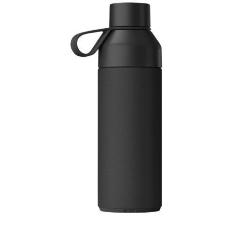 Ocean Bottle 500 ml vakuumisolierte Flasche - obsidian-schwarz - Rückseite
