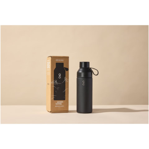 Ocean Bottle 500 ml vakuumisolierte Flasche - obsidian-schwarz - Package