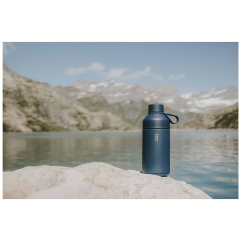 Ocean Bottle 750 ml vakuumisolierte Flasche - Ozeanblau - Stimmung 1