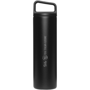 MiiR Widemouth 591 ml Trinkflasche - schwarz - Logo 1