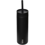 MiiR Sipper 473 ml Trinkflasche mit Trinkhalm - schwarz - Hauptfoto