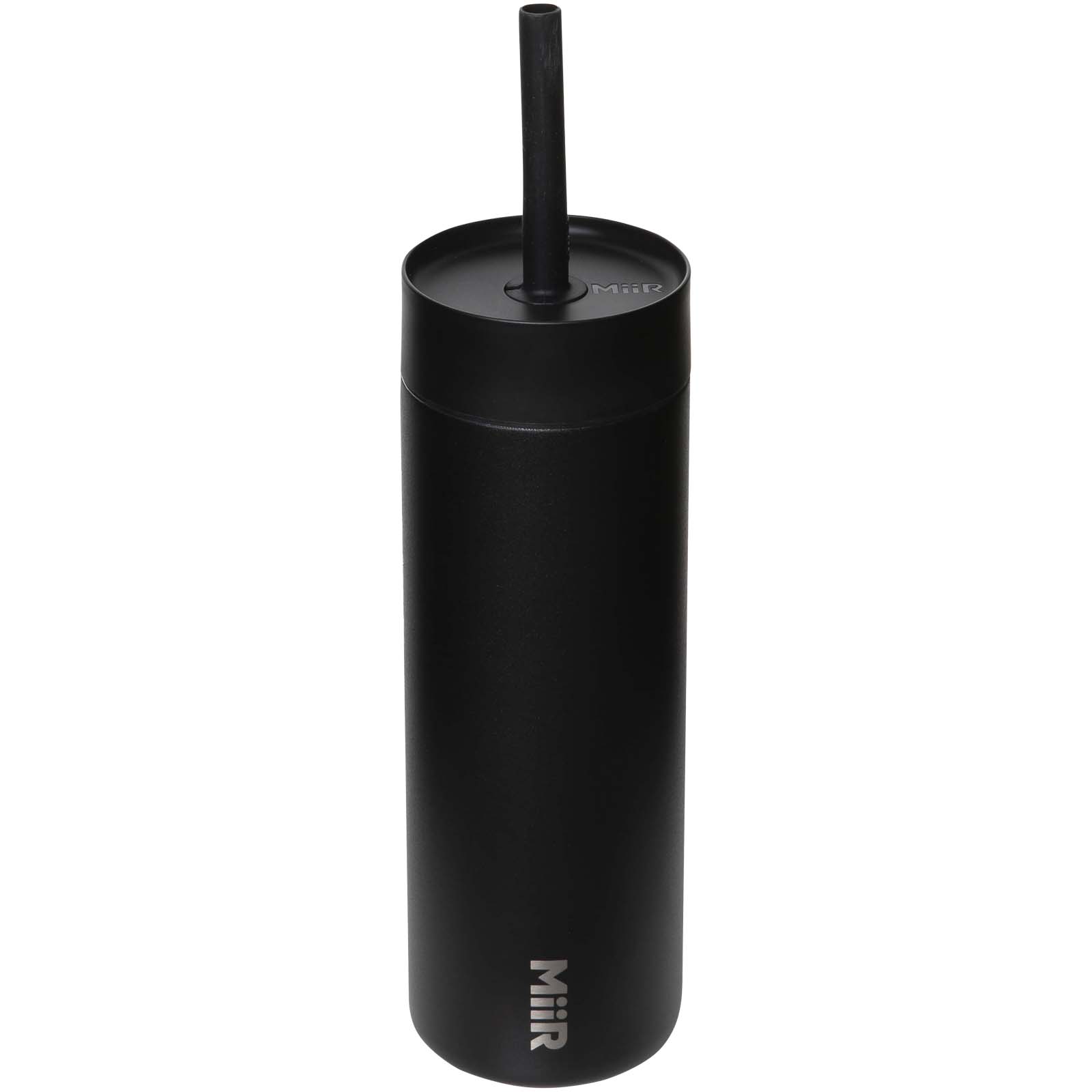 MiiR Sipper 473 ml Trinkflasche mit Trinkhalm - schwarz - Hauptfoto