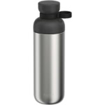 Mepal Vita 700 ml Wasserflasche aus recyceltem Edelstahl (Kohlensäure geeignet) - schwarz - Hauptfoto
