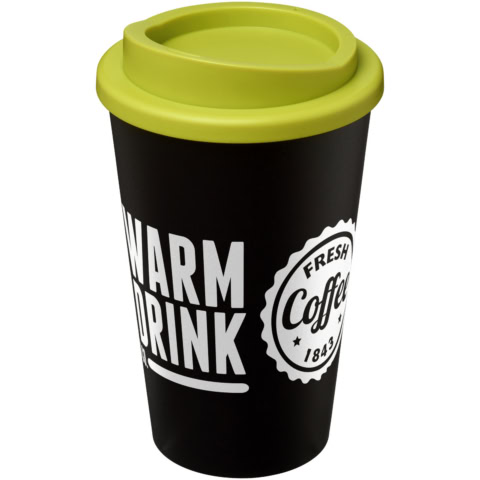 Americano® 350 ml Isolierbecher - schwarz - Logo 1