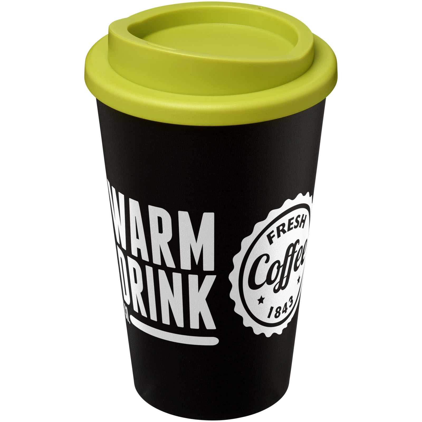 Americano® 350 ml Isolierbecher - schwarz - Logo 1