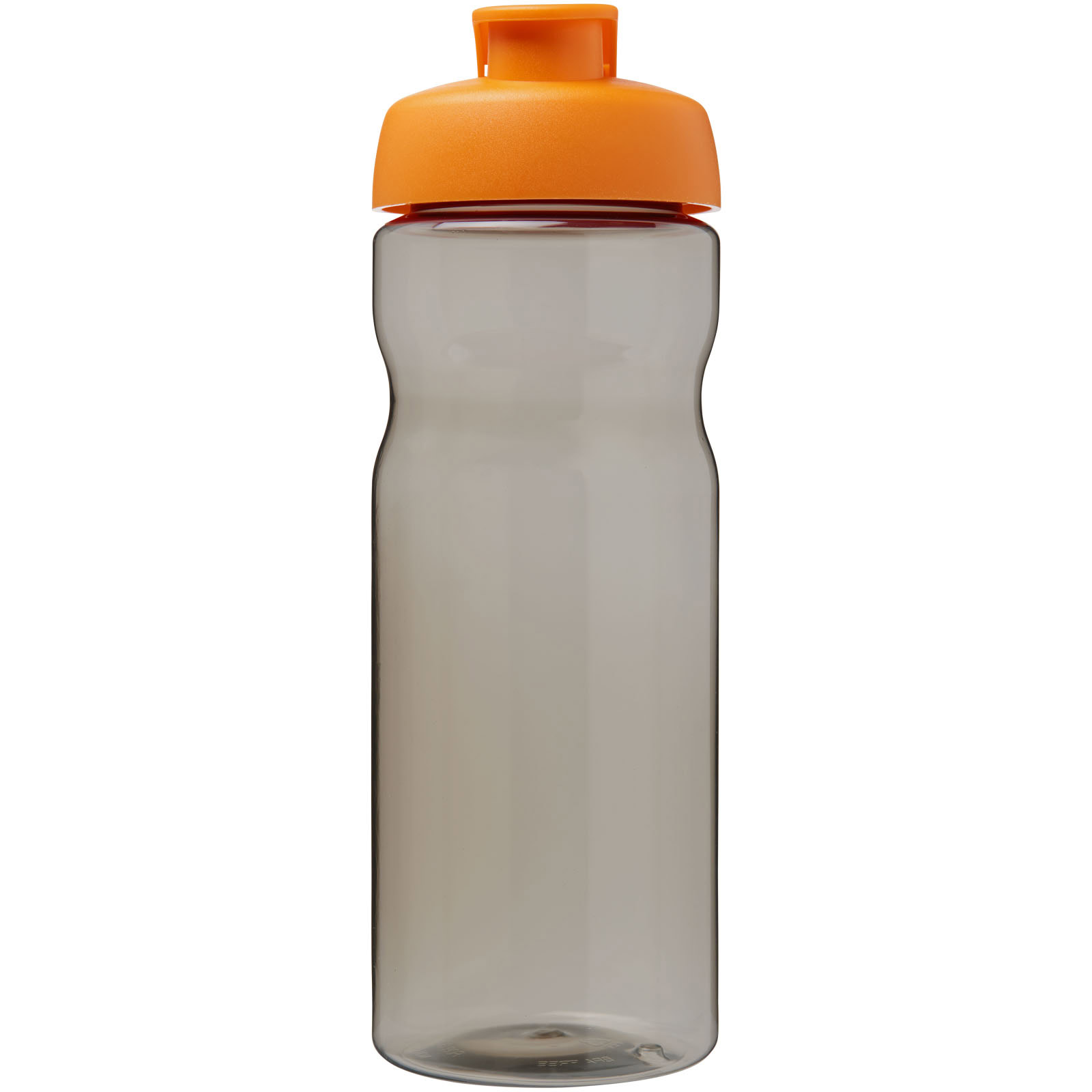 H2O Active® Base Tritan™ 650 ml Sportflasche mit Klappdeckel - kohle - Vorderseite
