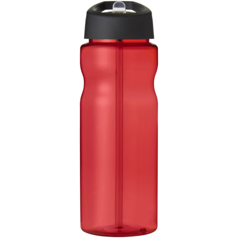 H2O Active® Base Tritan™ 650 ml Sportflasche mit Ausgussdeckel - rot - Vorderseite