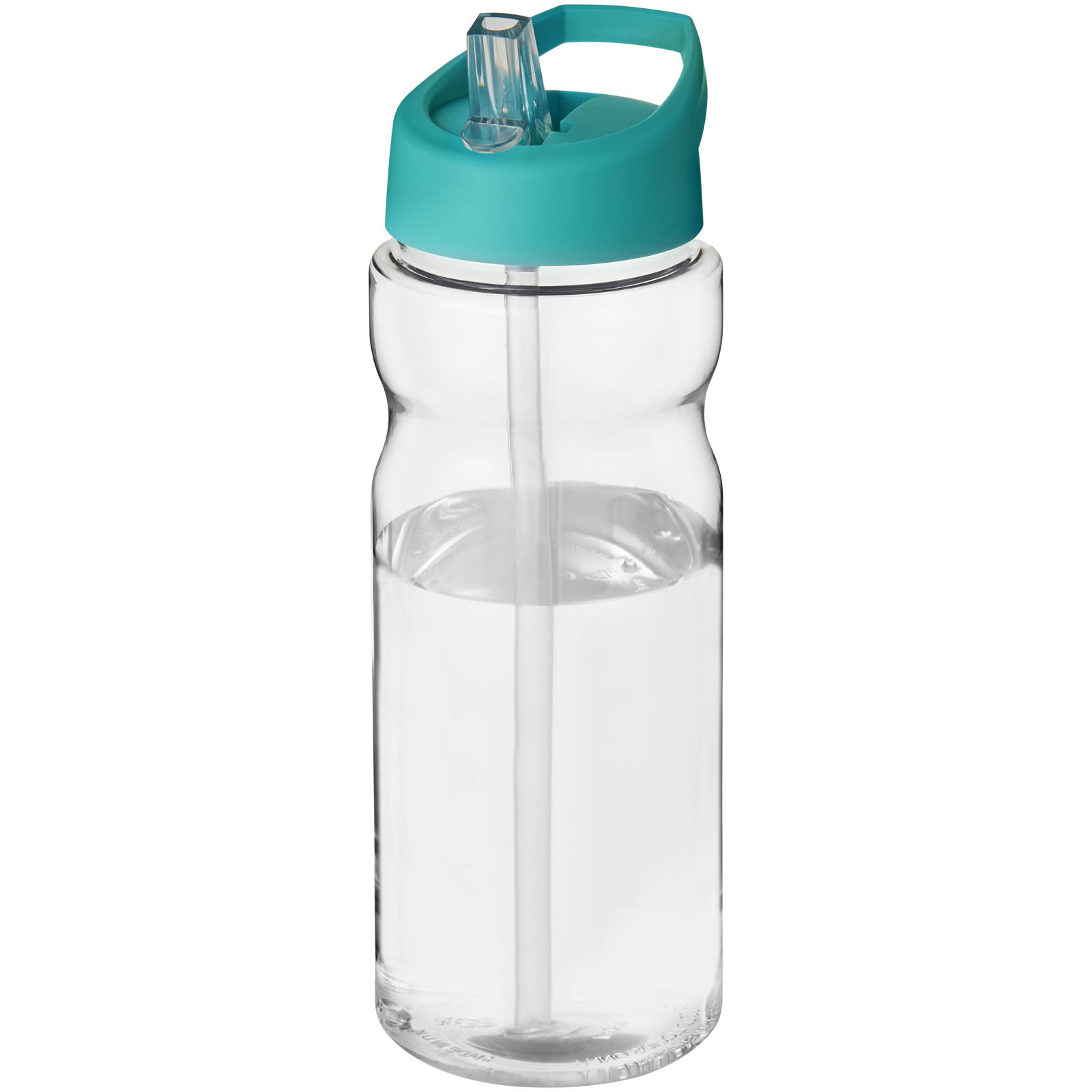 H2O Active® Base Tritan™ 650 ml Sportflasche mit Ausgussdeckel - transparent klar - Hauptfoto