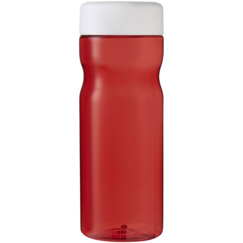 H2O Active® Base Tritan™ 650-ml-Sportflasche mit Drehdeckel - rot - Vorderseite