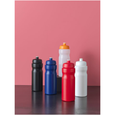 Baseline® Plus 650 ml Sportflasche - weiss - Stimmung 2