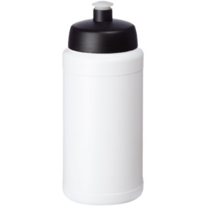 Baseline® Plus 500 ml Sportflasche – schwarz / weiss
