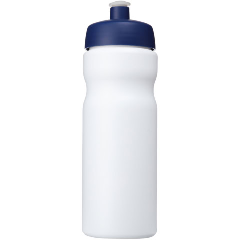 Baseline® Plus 650 ml Sportflasche - blau - Vorderseite