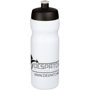 Baseline® Plus 650 ml Sportflasche - schwarz - Logo 1