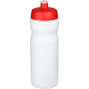 Baseline® Plus 650 ml Sportflasche – rot / weiss