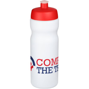 Baseline® Plus 650 ml Sportflasche - rot - Logo 1