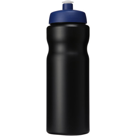 Baseline® Plus 650 ml Sportflasche - blau - Vorderseite