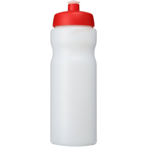 Baseline® Plus 650 ml Sportflasche - rot - Vorderseite