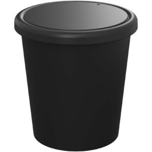 Americano® Piccolo 100 ml Becher mit Deckel – schwarz