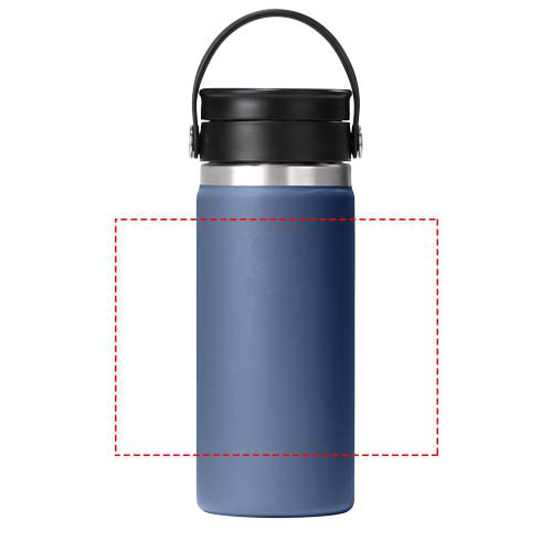 Hydro Flask Edelstahl-Trinkflasche mit breiter Öffnung und Flex Sip™ Deckel.