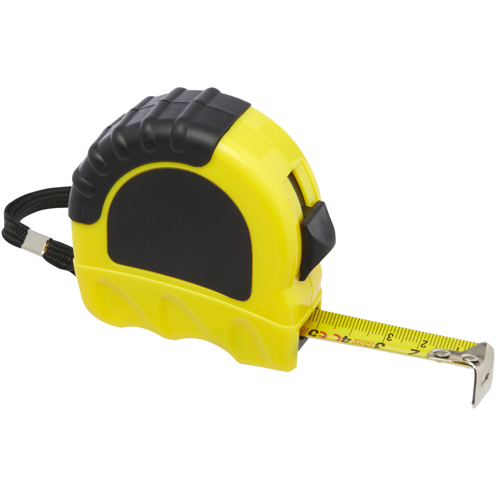 Gelbe Tape Measuring Tool Logo-Trinkflaschen Bild.