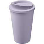 Lila isolierte Trinkflasche für unterwegs, 350 ml.